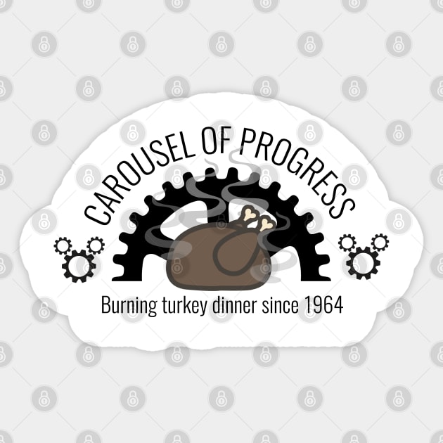 Carousel Tee Sticker by TeeOurGuest